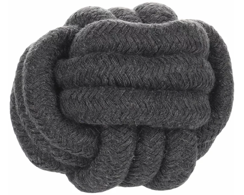 Flamingo Knotenball Ringo Dunkelgrau klein