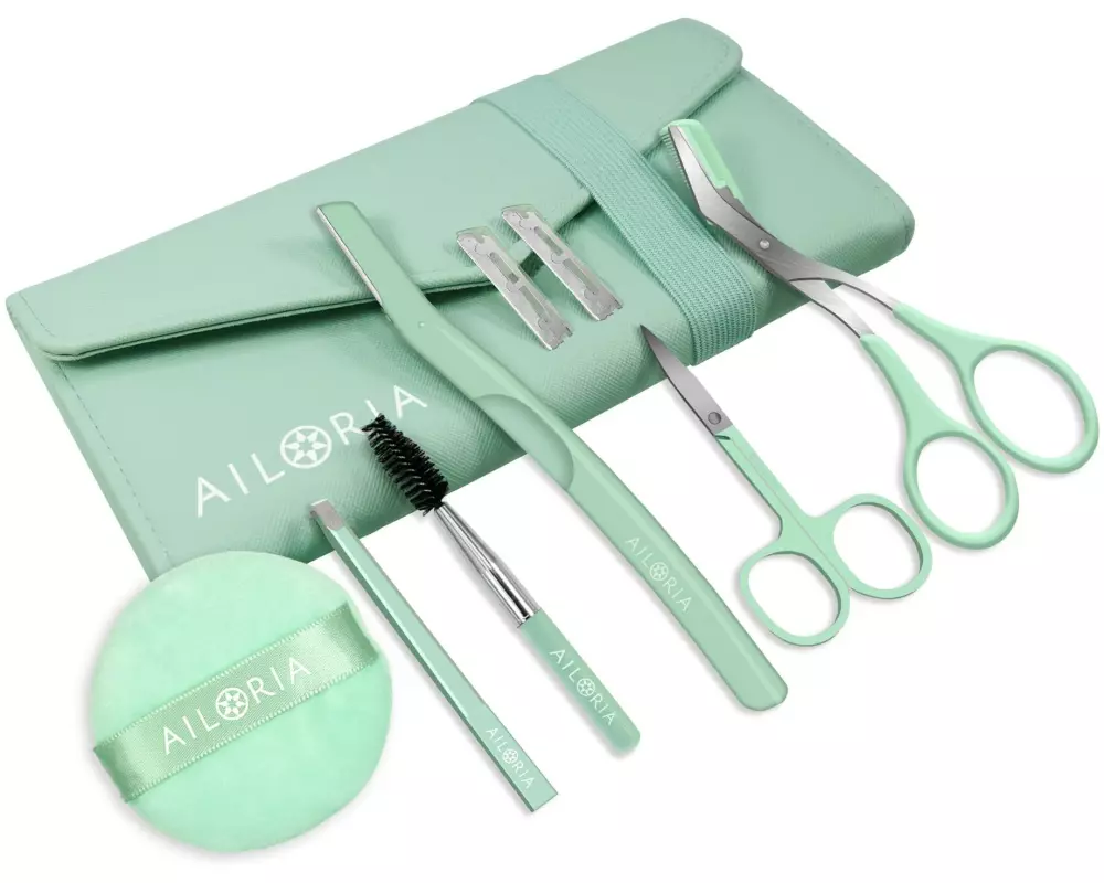 Ailoria Augenbrauen- und Gesichtspflege-Set Visagique Mystic Mint