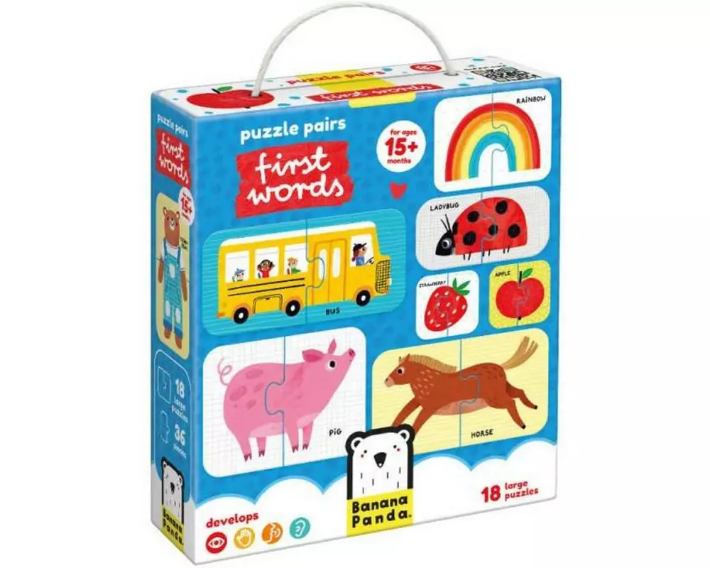 Banana Panda Puzzle Pairs First words Pappe