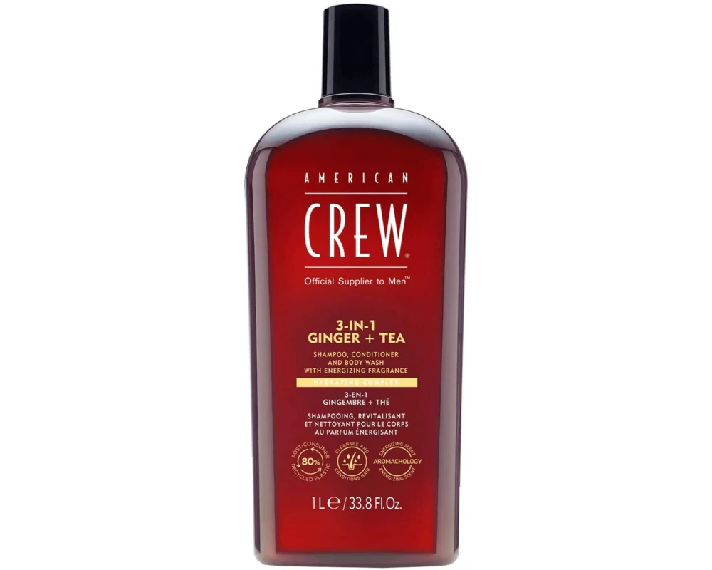 american crew 3-in-1 Ginger + Tea 1000 ml