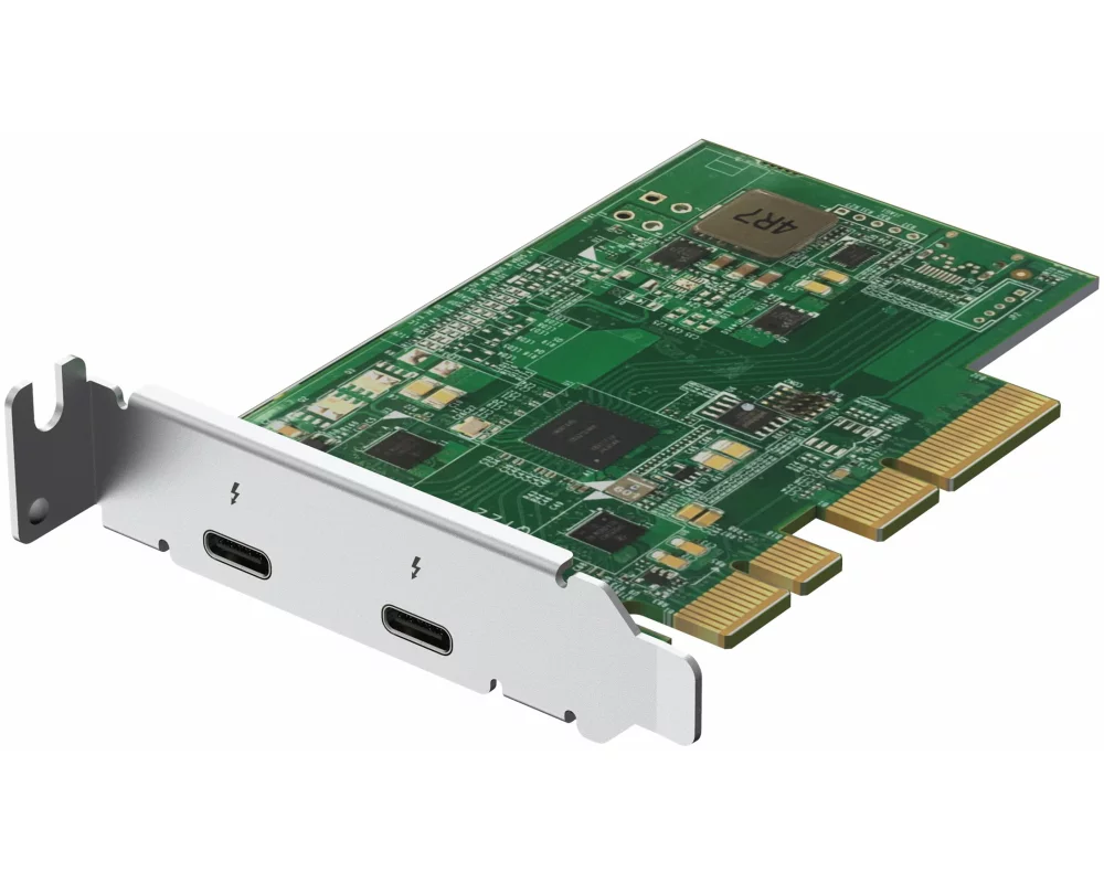 QNAP QXP-T32P, Dual-port, Thunderbolt 3, expansion card