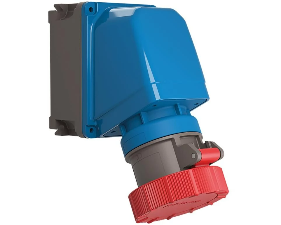 STEFFEN CEE 65° Wand-Steckdose 3LNPE 32/5 400 V 6h