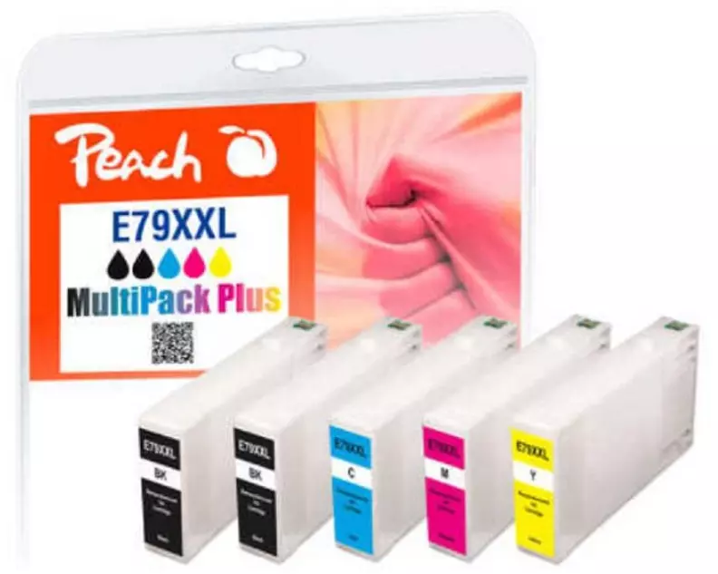 Peach Tinte Epson No 79XXL Multi+ 2x BK, C, M, Y