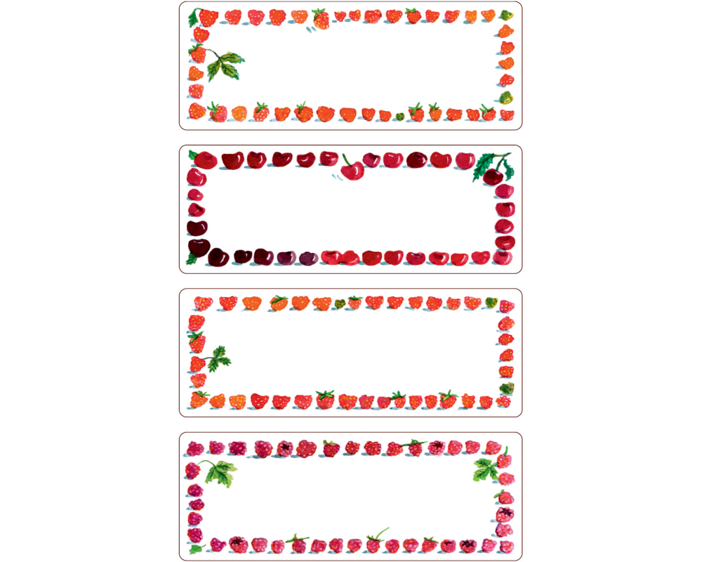 Z-DESIGN Sticker Home 59693 Früchte 3 Stück