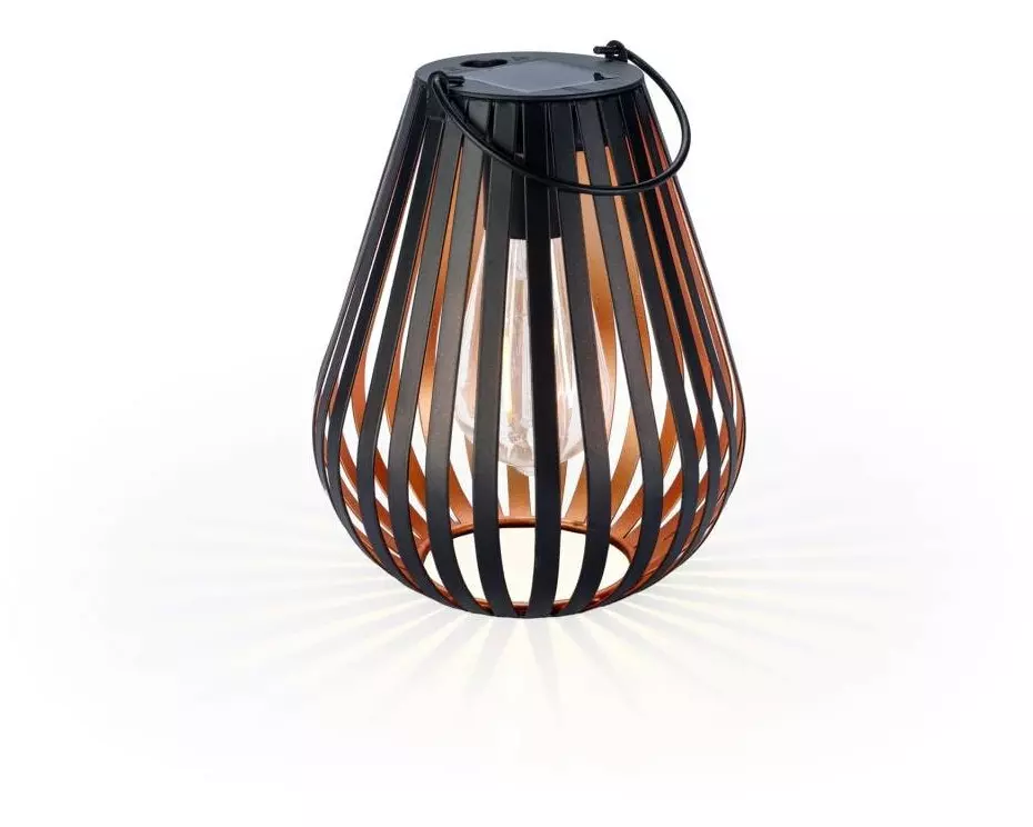 STT Laterne Solar Element Drop Schwarz