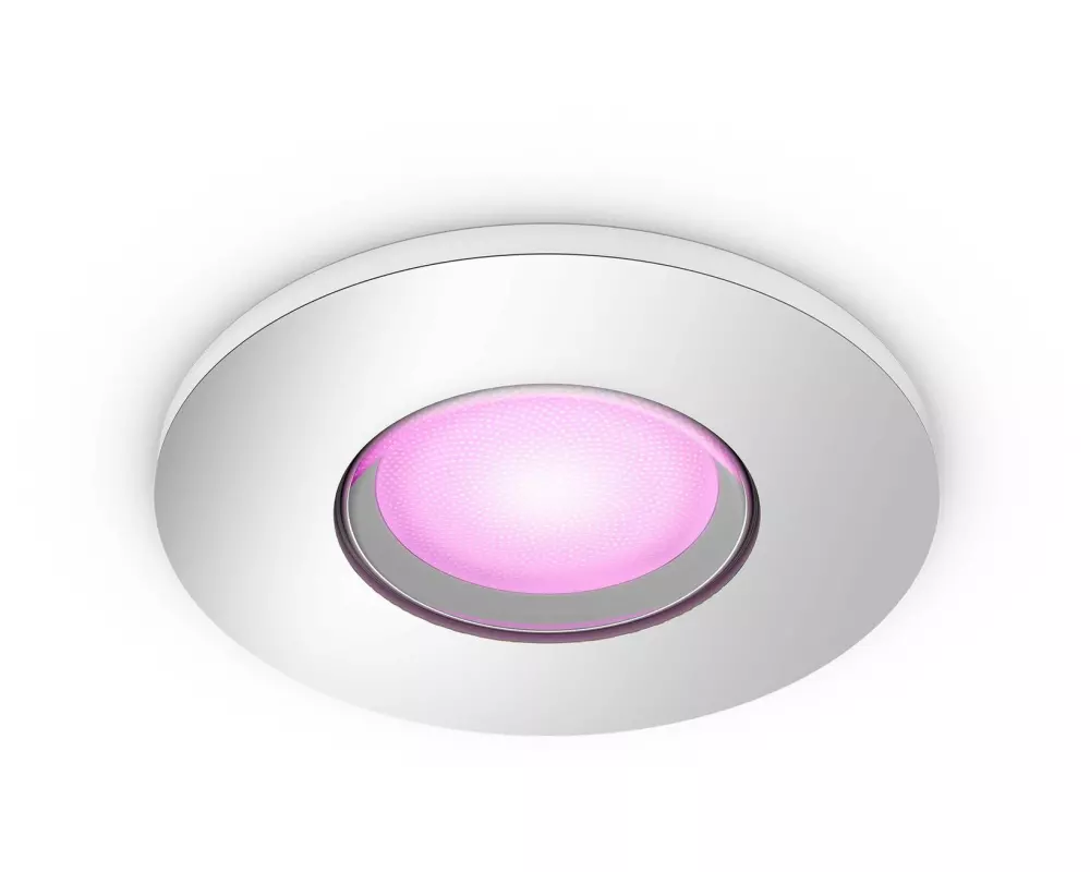 Philips Hue White & Color Ambiance Xamento Einbauspot Silber