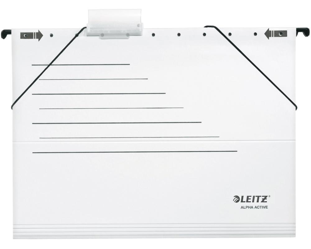 LEITZ Hängemappe 348x261x25mm 19253001 weiss 5 Stück