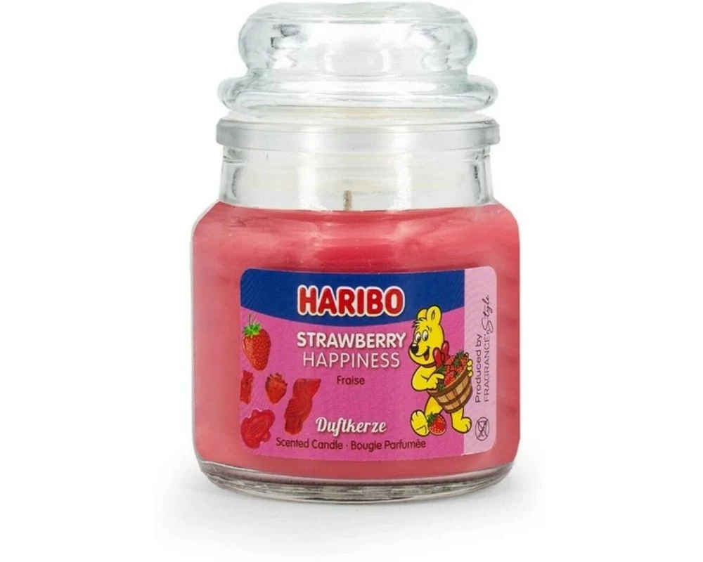 balthasar Duftkerze Haribo Strawberry Hapiness 6 x 9 cm