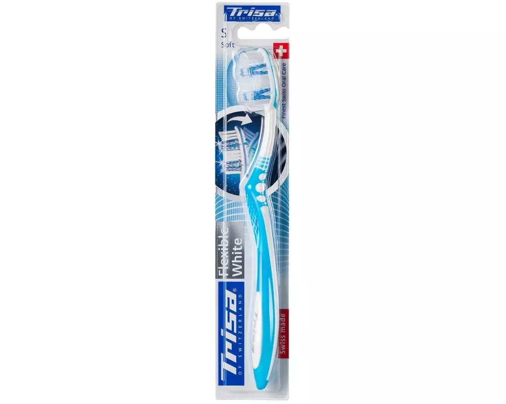 Trisa Handzahnbürste Flexible White soft assortiert