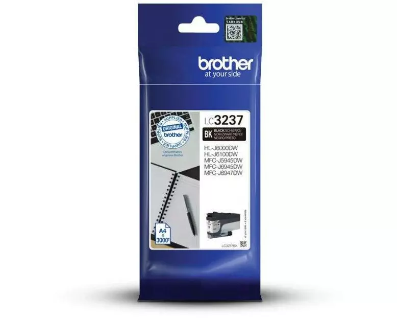 Brother Tinte LC-3237BK Black