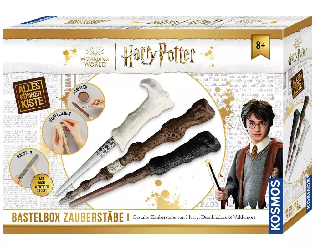 Kosmos Bastelbox Harry Potter – Zauberstäbe