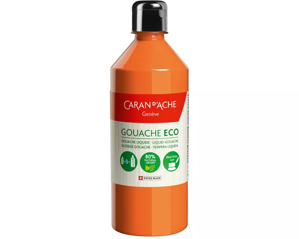 Caran d'Ache Wasserfarbe Gouache ECO 500 ml, Orange