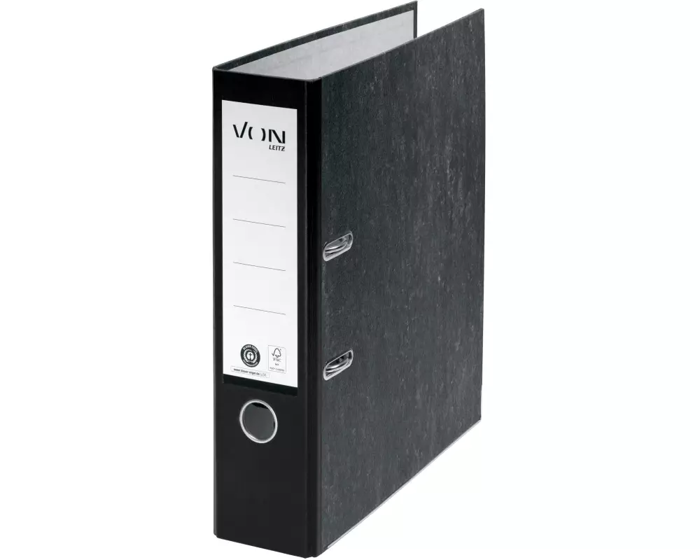 VON Ordner 8 cm, Schwarz