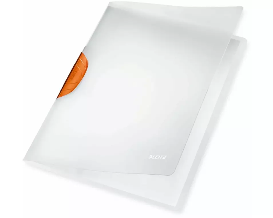 Leitz Klemmhefter Color-Clip Magic Orange/Semitransparent
