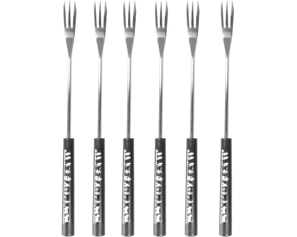 Trendform Fondue-Gabeln Swiss Tradition 6er-Set