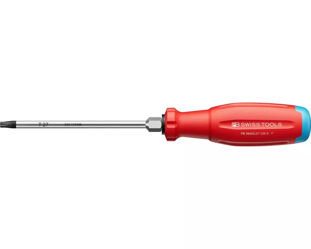 PB Swiss Tools Schraubenzieher SwissGrip Evo PB 38400.27-125 S Torx