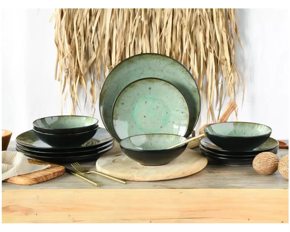 creaTable Teller-Set Grün