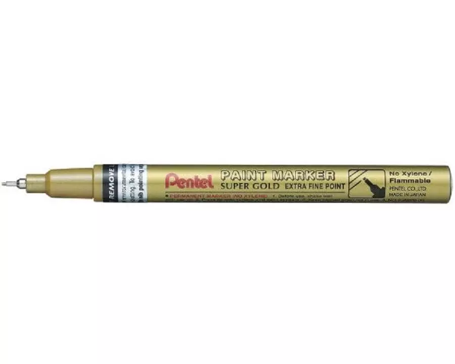 pentel Permanent-Marker Paint 0.7 mm, Gold Metallic