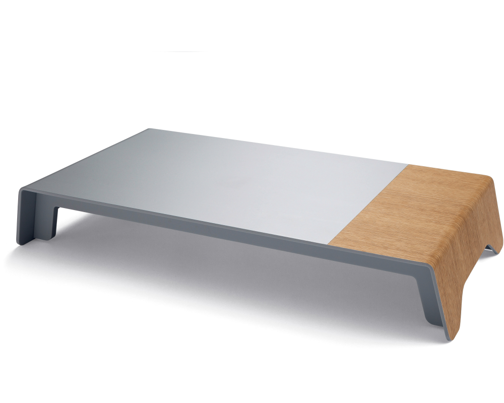 SIGEL Monitorständer 52x25x8cm SA404 smartstyle Metallic-Holz