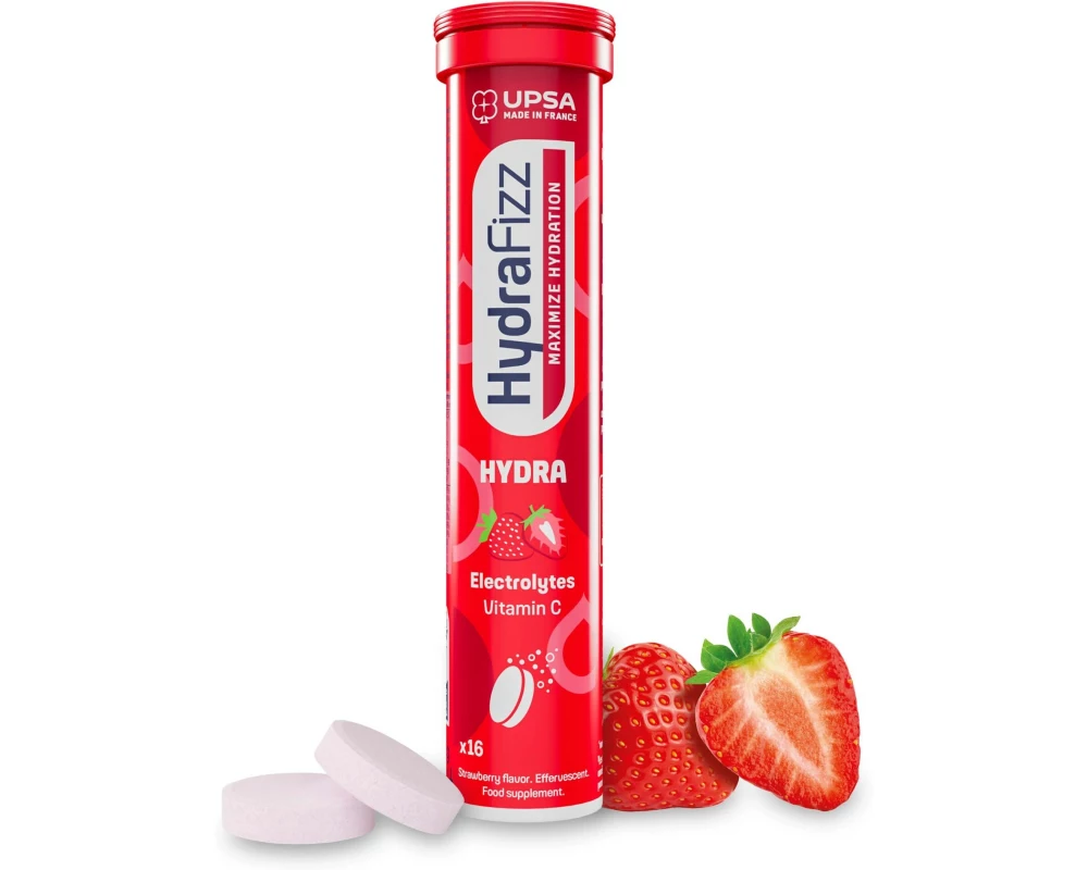 Hydrafizz Brausetablette Hydra Strawberry 16 Stück