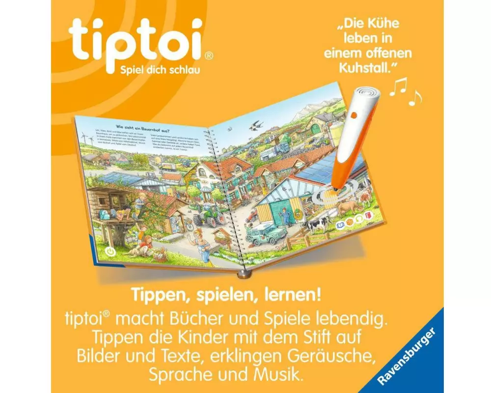 tiptoi Lernbuch Bauernhof