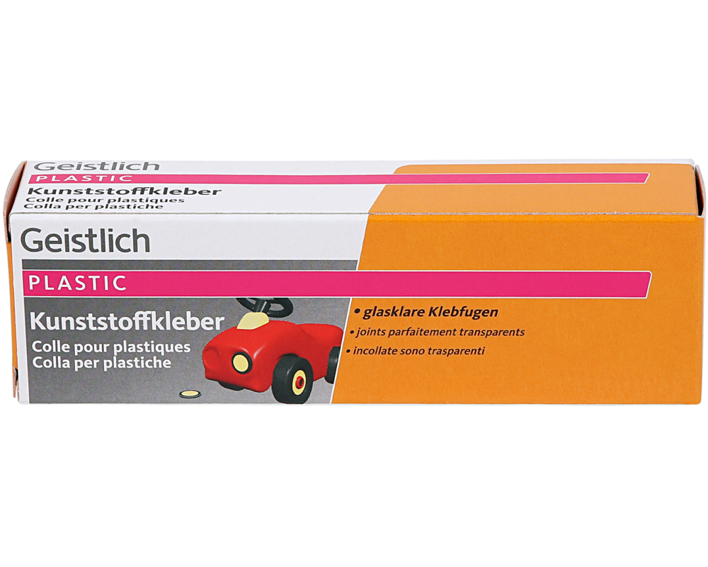 GEISTLICH Kunststoffkleber Plastic 1275.0100.11 transparent 42g