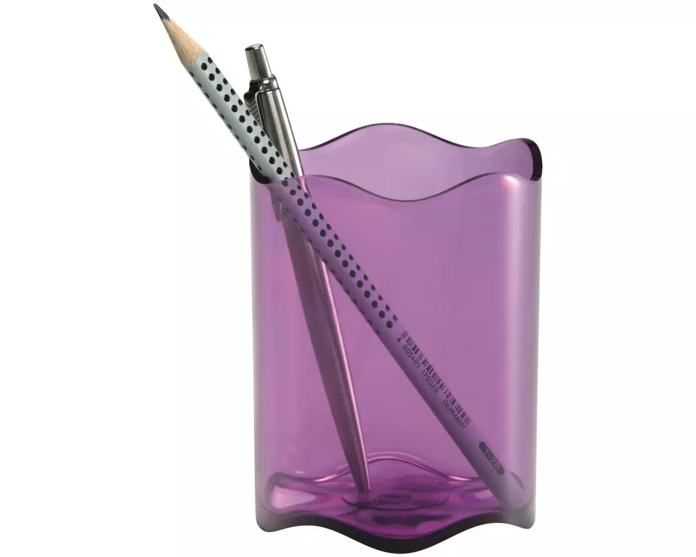 DURABLE Stiftehalter Trend Lila/Transparent