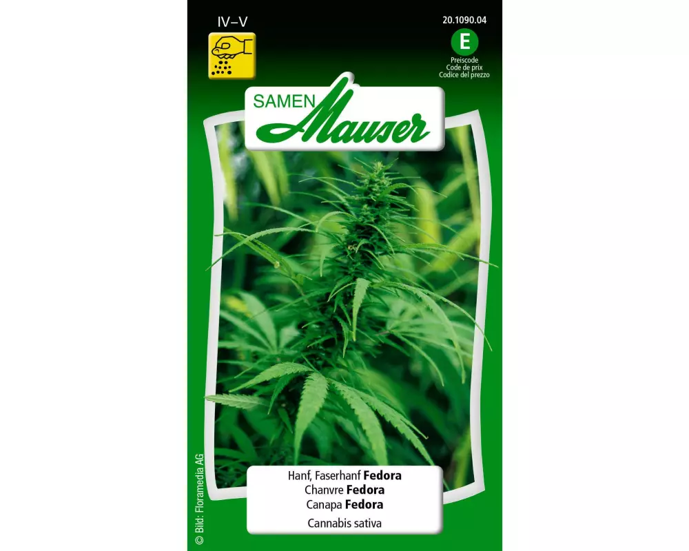 Samen Mauser Saatgut Faserhanf Fedora