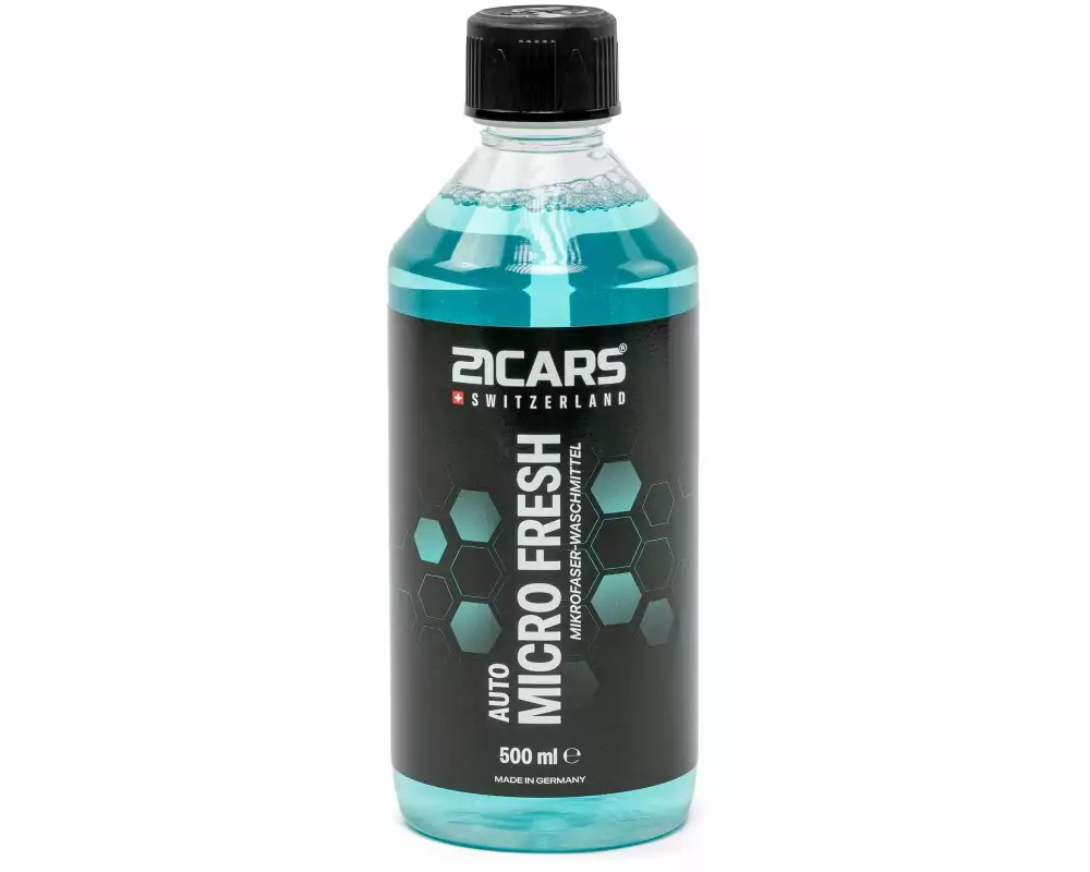 21CARS Microfaser Waschmittel 500 ml Micro Fresh