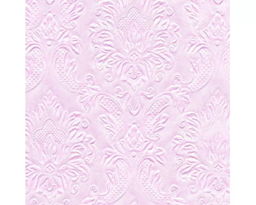Paper + Design Papierservietten Moments Ornament 16 Stück, 33 x 33 cm, Pink