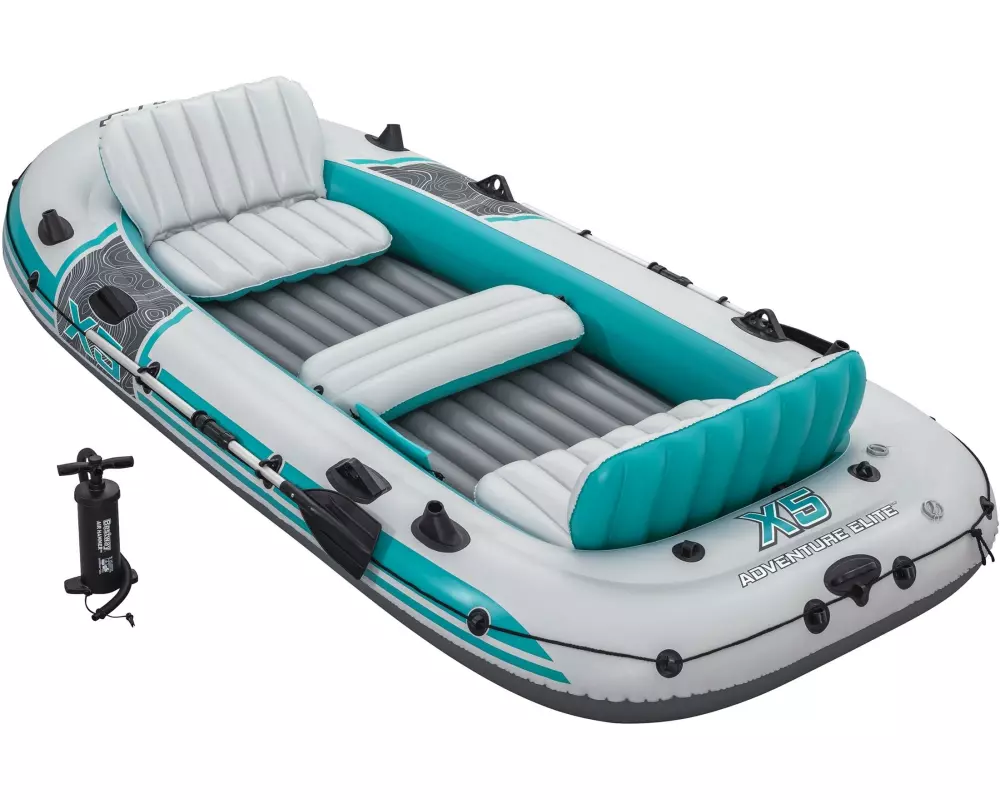 Bestway Hydro-Force Schlauchboot Komplett-Set Adventure Elite X5
