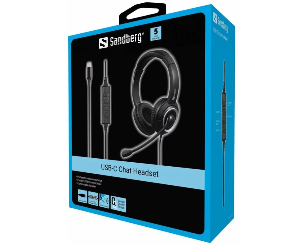 Sandberg USB-C Chat Headset