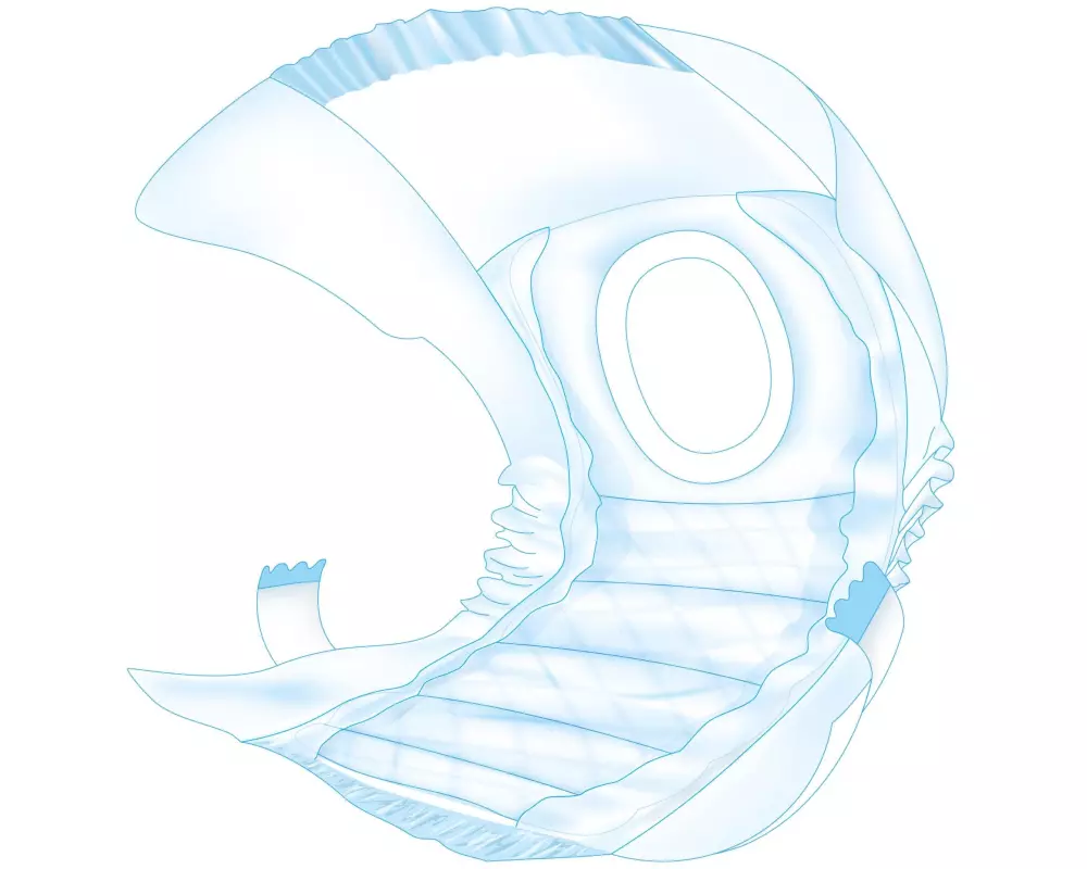 Trixie Windeln für Hündinnen, M-L, 36-52 cm, 12 St.