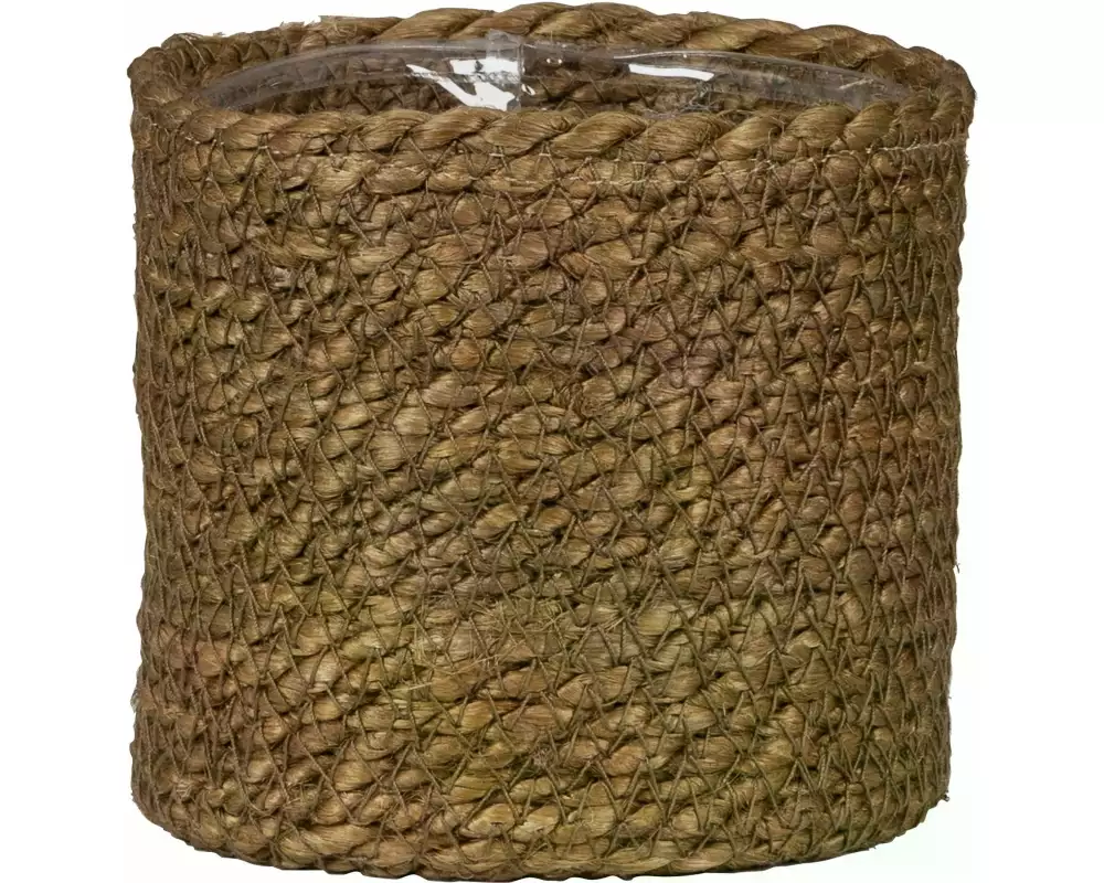 scheurich Pflanzengefäss mit Folie 19 x 16 cm, Dunkelbraun