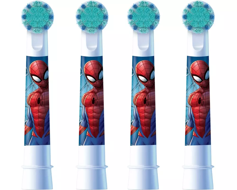 Oral-B Zahnbürstenkopf Kids Spiderman 4 Stück