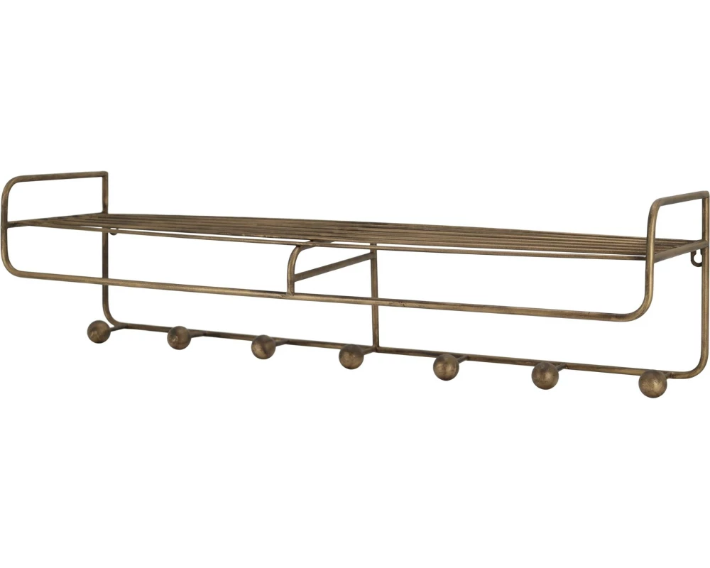 Chic Antique Wandhaken Dianne Messing, 80 cm