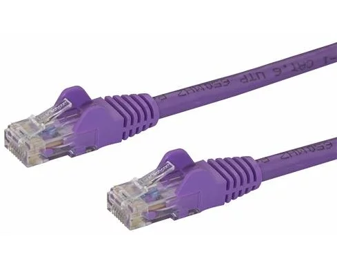 StarTech.com N6PATC50CMPL Netzwerkkabel Violett 0,5 m Cat6 U/UTP (UTP)