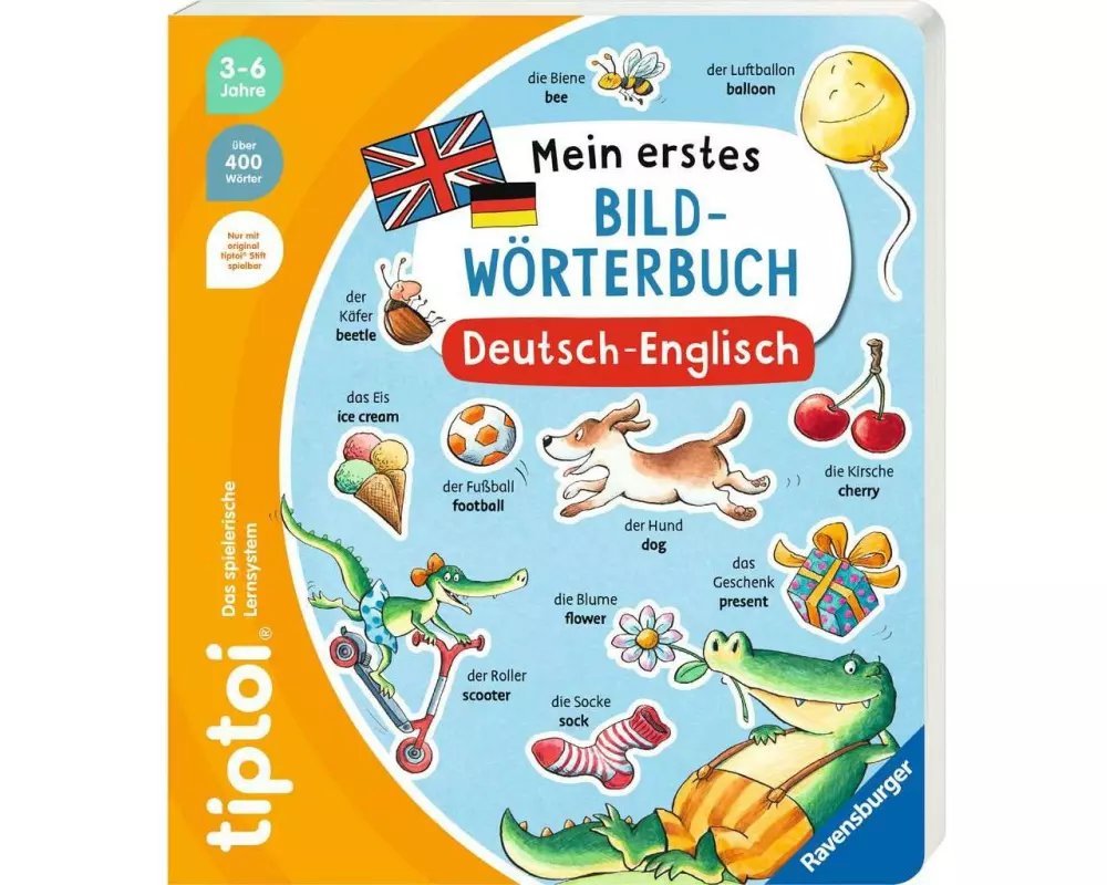 tiptoi Lernbuch Mein erstes Bild-Wörterbuch DE/EN