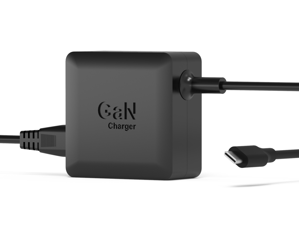 PORT PowerSupply 65W-Type C-A,GaN 904065CEU Cable, Black