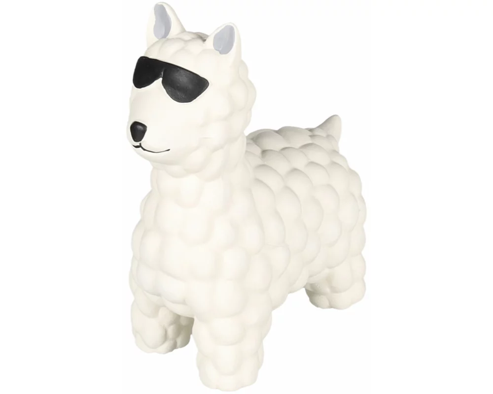 Flamingo Spielzeug Lama Dembu Weiss