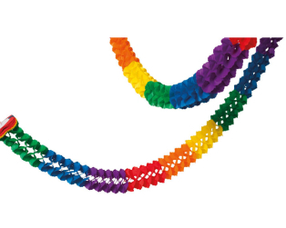 NEUTRAL Girlande Regenbogen 9906499 16x400cm