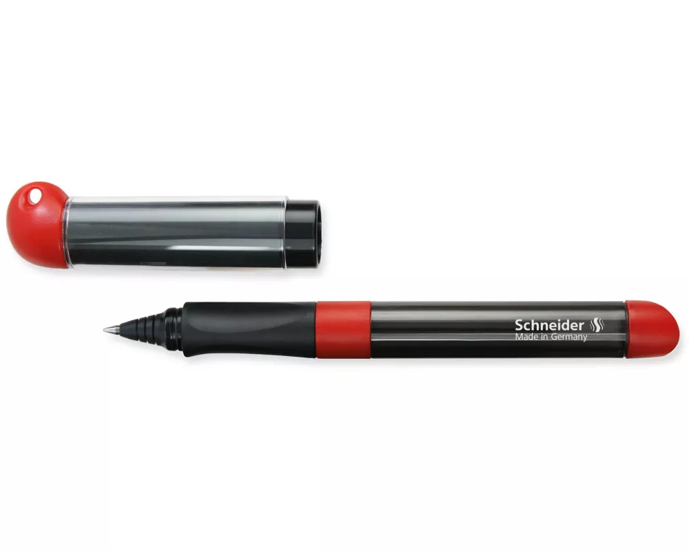 Schneider Rollerball 4me 0.5 mm, Rot, 10 Stück