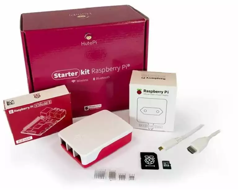 HutoPi Starter Kit Raspberry Pi 4 8 GB