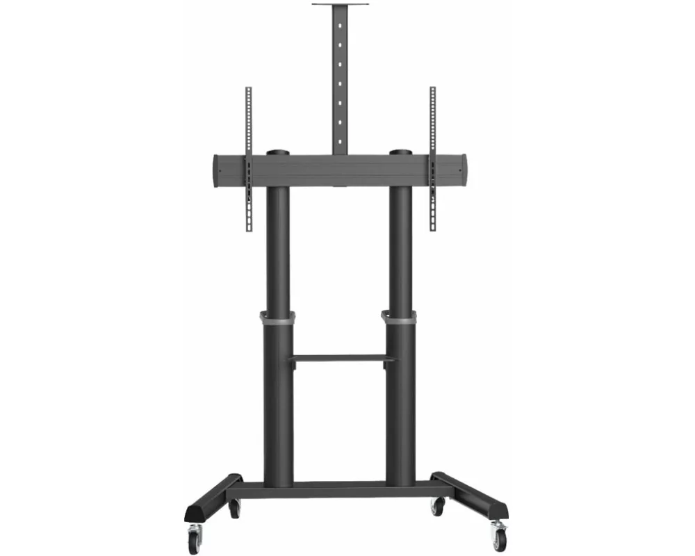 EATON TRIPPLITE Safe-IT, Heavy-Duty, Rolling, Cart, for, 70inch, to, 120inch, Displays, UL, Certified, Antimicrobial, Protection