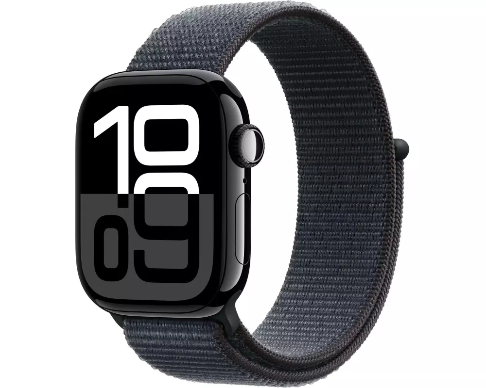 Apple Watch Series 10 42 mm Alu Jet Black Loop