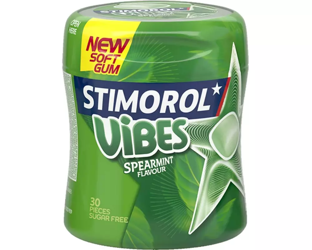 Stimorol Kaugummi Vibes Spearmint Bottle 70 g