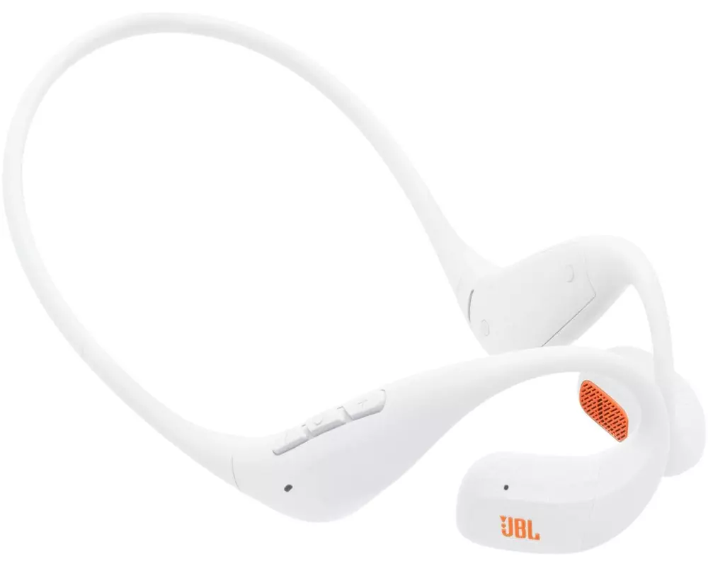 JBL Open-Ear Kopfhörer Endurance Pace Weiss