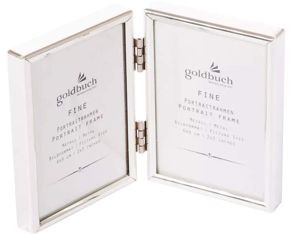 Goldbuch Bilderrahmen Fine Silber, 6 x 9 cm