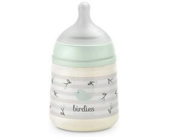 suavinex Trinkflasche Birdies – Sauger SXPro S 150 ml, Grün