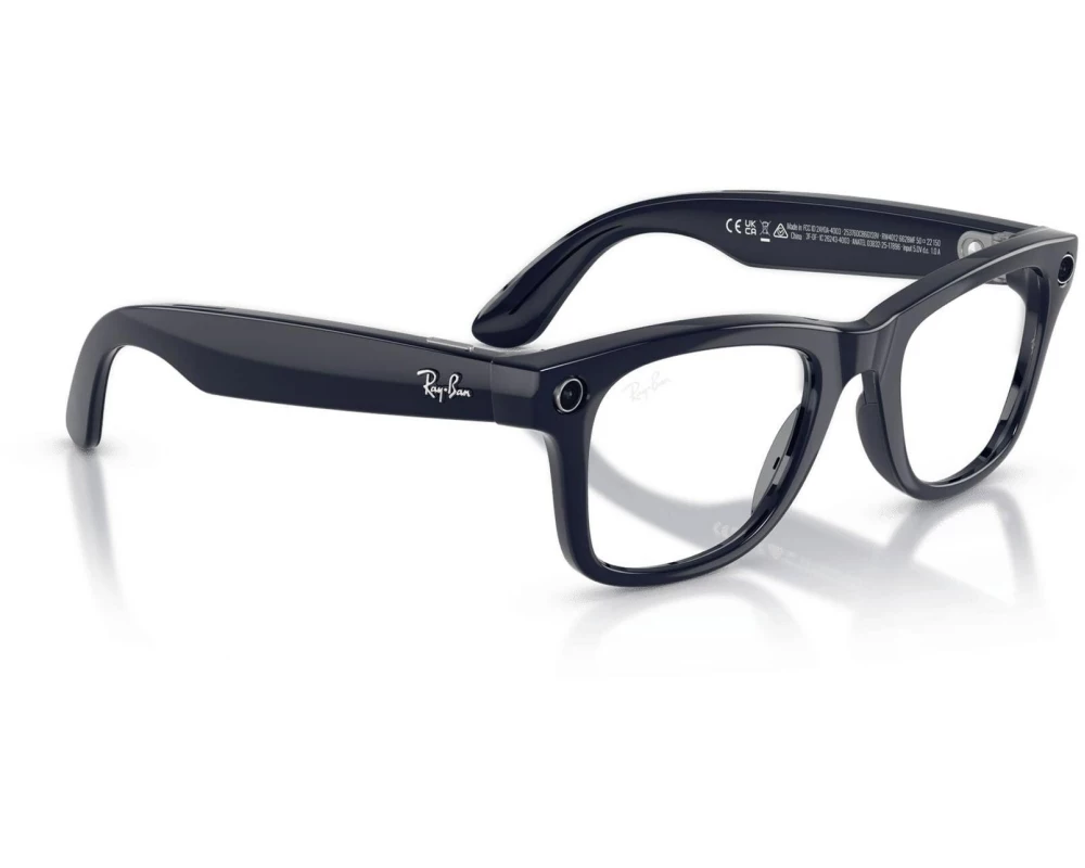 Ray-Ban META AI TRANSITION WAYFARER Transparent Vollrand